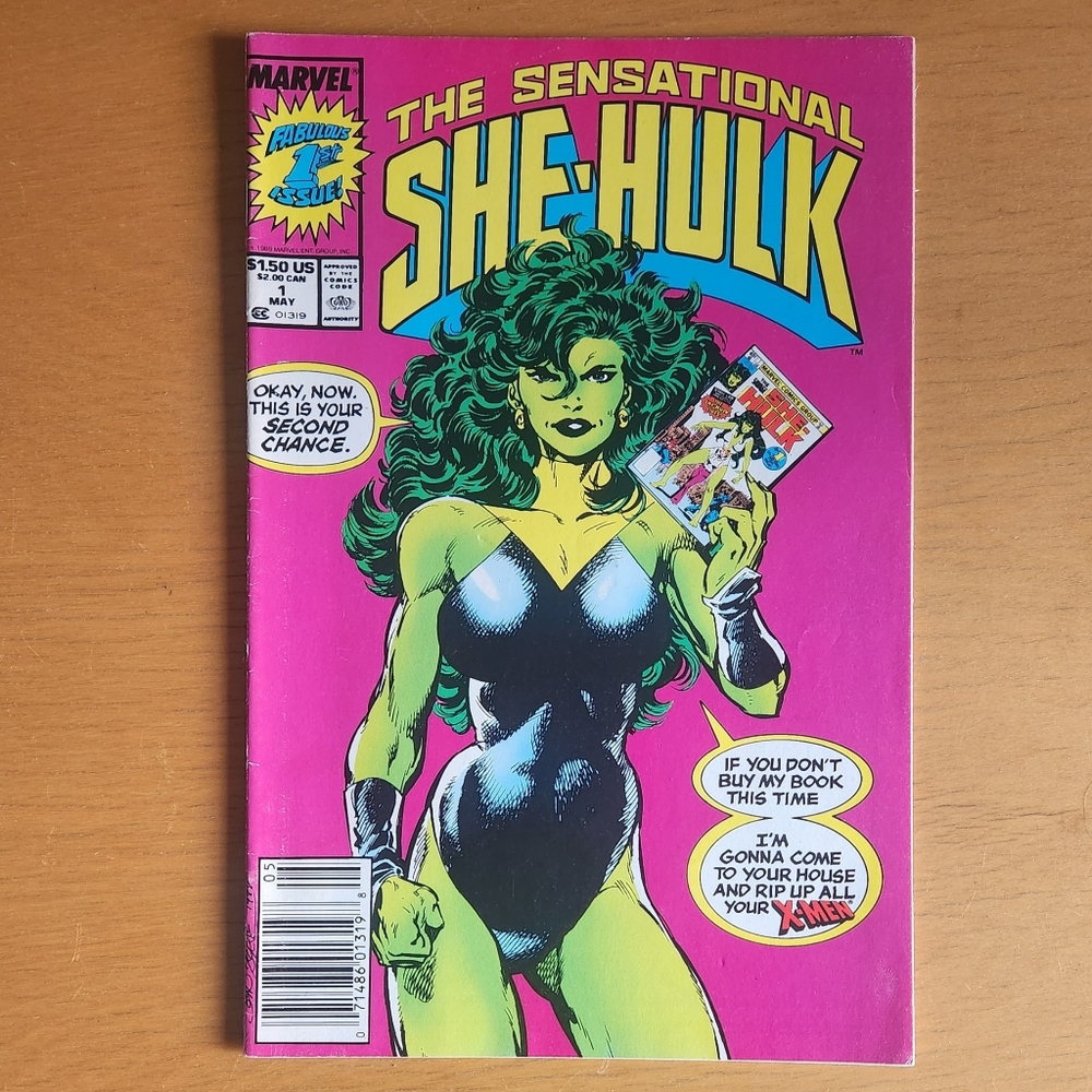 She-Hulk #1, #2 - 80s Comic Books (Lot of 2) - Picture 2 of 14